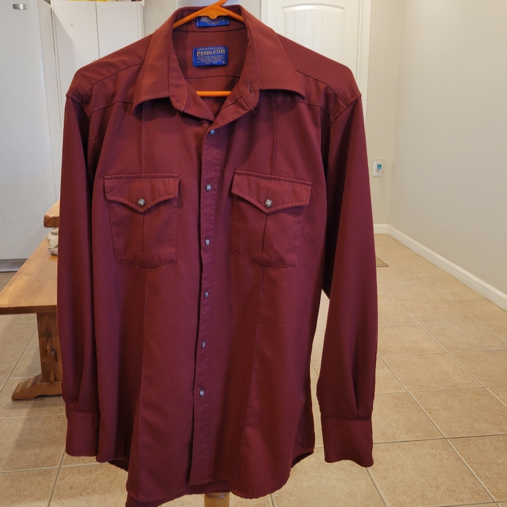 🐎EUC~ PENDELTON BUTTON-UP SHIRT - Picture 3 of 9